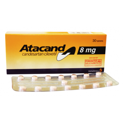 Atacand 8 mg ( Candesartan cilexetil ) 28 tablets